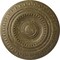 Ekena Millwork Artis Ceiling Medallion (Fits Canopies up to 6 7/8"), 15 3/4"OD x 1 3/8"P, Mississippi Mud Crackle CM15ARMMC - alternate 1